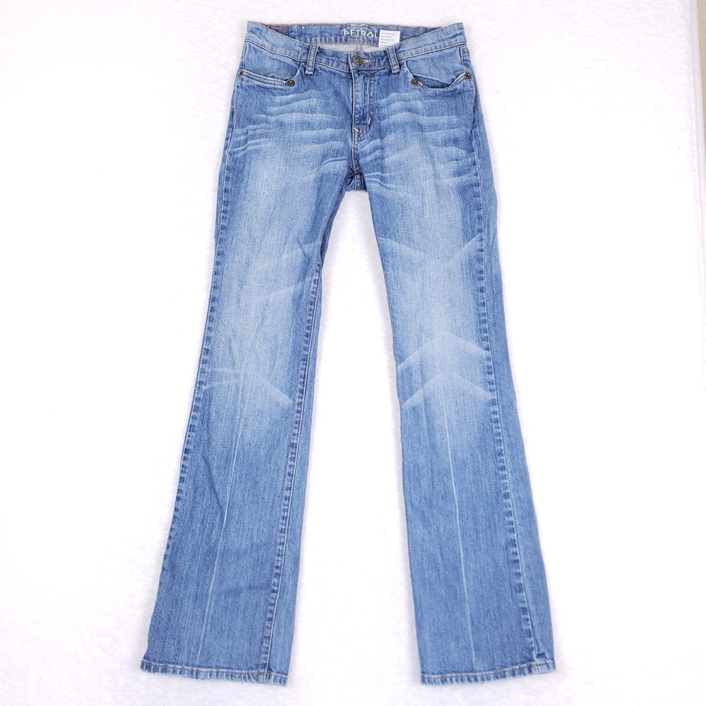 Petrol Clara HB Bootcut Jeans‎ Women's Size 27 Light Wash Y2K Retro Western Chic